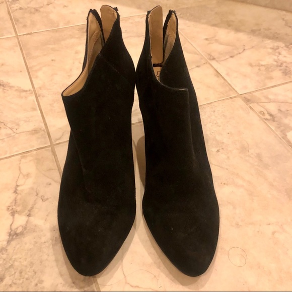 Sole Society Suede Bootie with Tassel Zipper - Picture 2 of 8